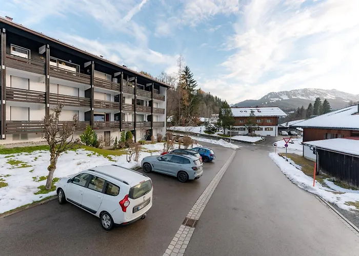 Alpenstube mit Bergblick, Sauna und Hallenbad Oberstdorf